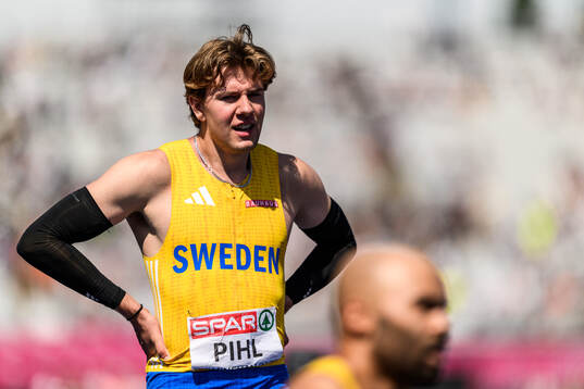 Linus Pihl of Sweden