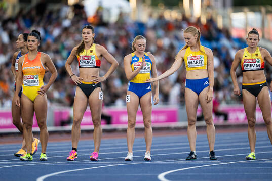 Lovisa Karlsson of Sweden and Erika Wärff of Sweden