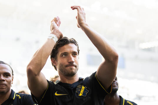 AIKs Hervé Matthys jublar