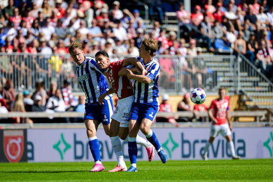 IFK Göteborgs Hjörtur Hermannsson och August Erlingmark