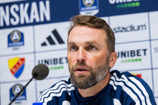 Djurgårdens tränare Jani Honkavaara