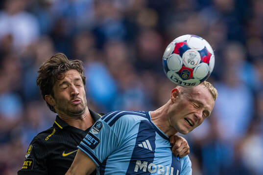 AIKs Hervé Matthys och Kristian Lien