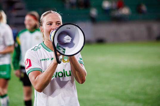 Hammarbys Mathilde Janzen jublar