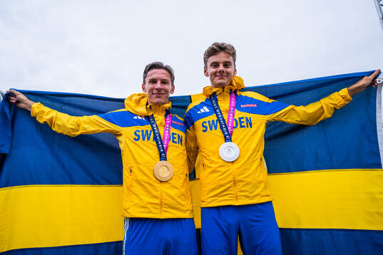 Andreas Almgren of Sweden and Samuel Pihlström of Sweden