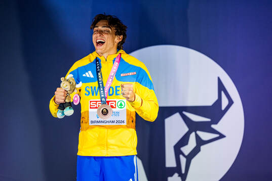 Armand Duplantis of Sweden