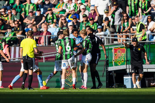 Malmö FFs Theodor Lundbergh, GAIS William Milovanovic och