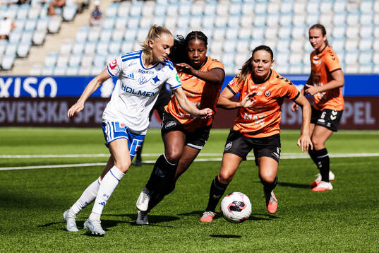 IFK Norrköpings Beatrice Persson och Kristianstads Waniya