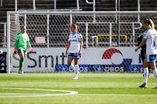 IFK Norrköpings Fanny Andersson deppar