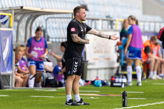Kristianstads tränare NIk Chamberlain