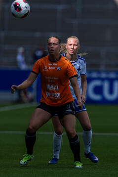 Kristianstads Hanna Ekengren och IFK Norrköpings Elin