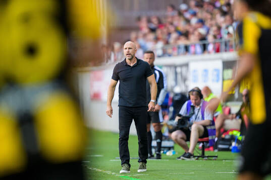 Hammarbys tränare Henrik Rydström