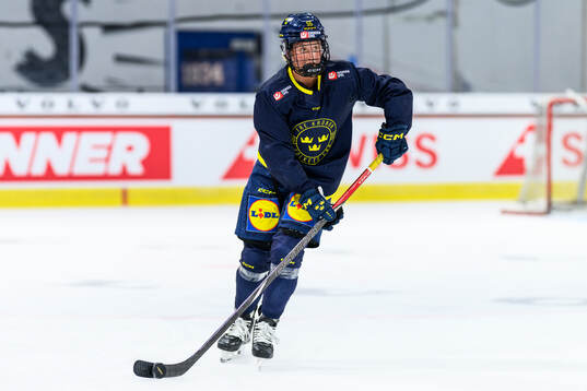 Jenna Raunio of Sweden at a practice session