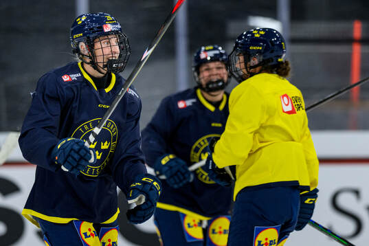 Jenny Antonsson of Sweden at a practice session