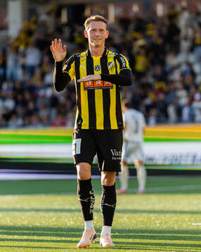 Häckens Julius Lindberg jublar