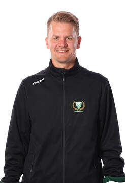 Färjestads målvaktstränare Daniel Hansen