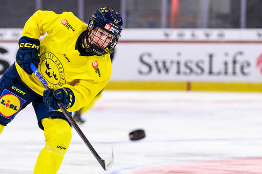 Thea Johansson of Sweden at a practice session