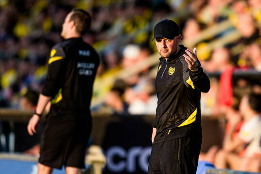 Assistant coach Fredrik Landén