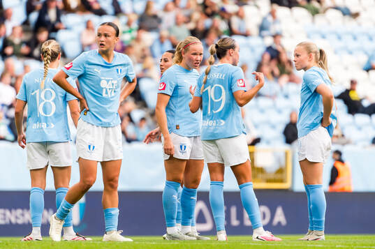 Malmö FFs spelare deppar
