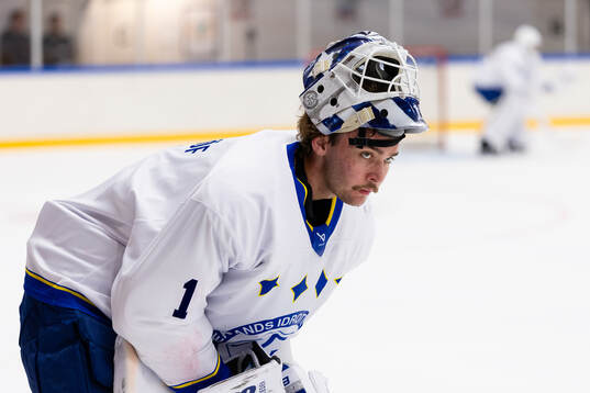 Leksands målvakt Marcus Gidlöf