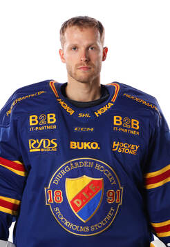 Djurgårdens målvakt Daniel Marmelind