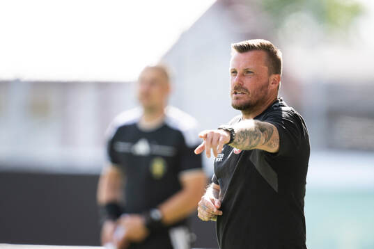 Kristianstads tränare NIk Chamberlain