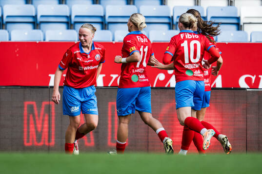 Helsingborgs Cornelia Rahmberg jublar