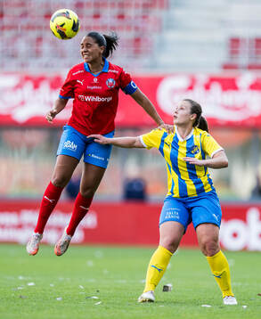 Helsingborgs Ebba Manglind och Eskilsminnes Sanna Jonhag