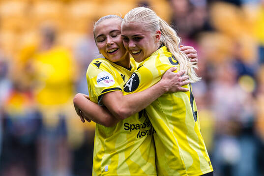 Ina Marie Andresen of Start celebrates