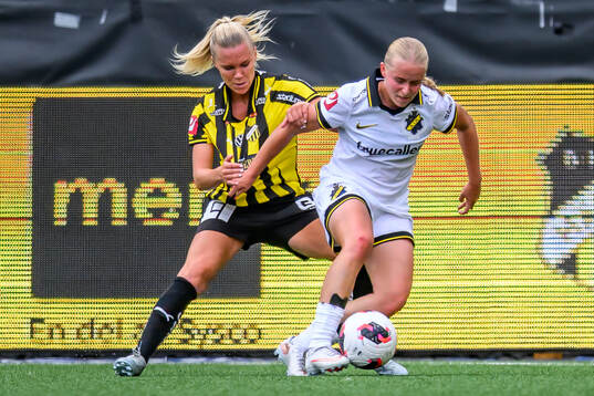 Häckens Josefine Rydbrink och AIKs Nova Selin