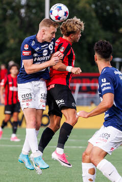 Degerfors Sebastian Ohlsson  och Brommapojkarnas Wilmer