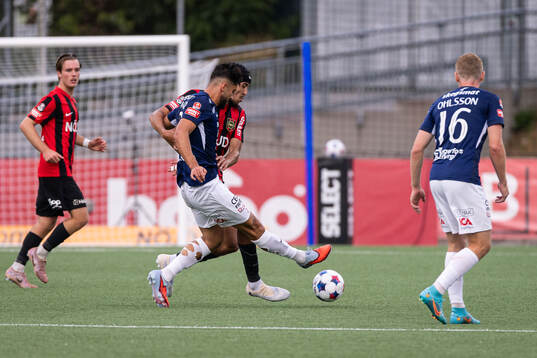 Degerfors Ahmad Faqa och Brommapojkarnas Mohamed-Wael