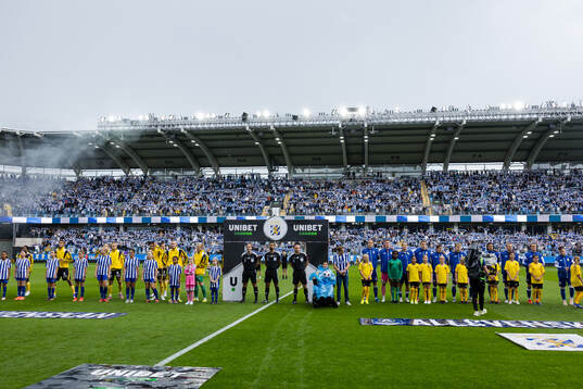 Elfsborgs och IFK Göteborgs spelare