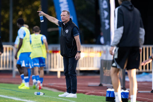 IFK Värnamos tränare Kim Bergstrand