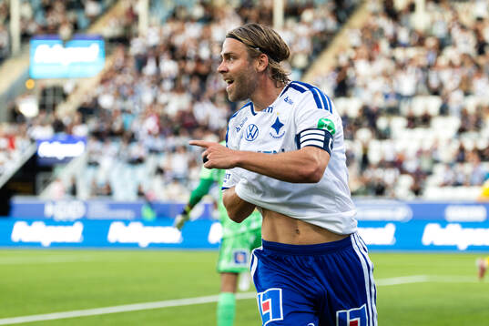 IFK Norrköpings Christoffer Nyman jublar