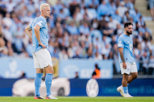 Malmö FFs Otto Rosengren deppar