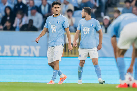 Malmö FFs Adrian Skogmar deppar