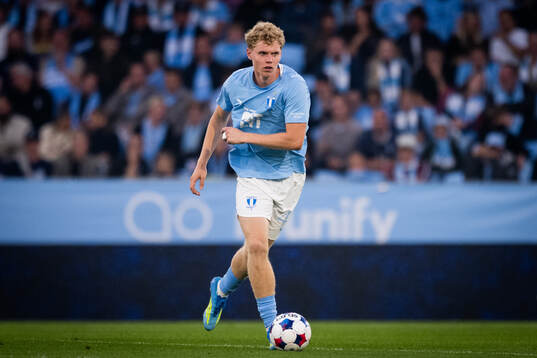 Malmö FFs Malte Frejd Pålsson