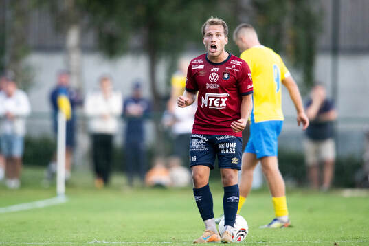 Örgrytes Hampus Dahlqvist agerar