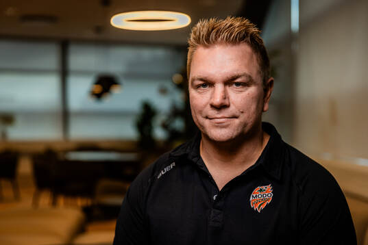 MoDos tränare Per-Åge Skröder