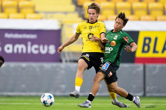 Elfsborgs Nils Roström och Varbergs William Selvén