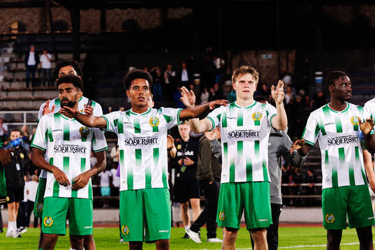 Hammarbys Tesfaldet Tekie, Filip Jakobsson och Oliver