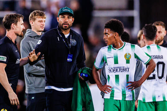 Hammarbys målvakt Warner Hahn