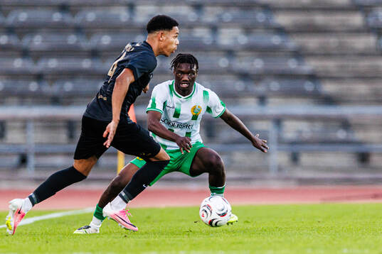 FC Stockholms Matheo Canoilas och Hammarbys Essayas