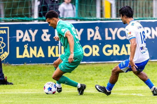 Ljungskiles Alex Rasheed och IFK Värnamos Arash
