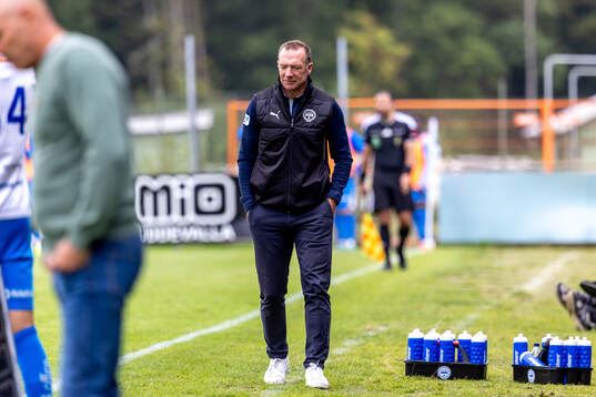 IFK Värnamos tränare Kim Bergstrand