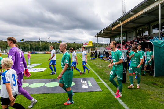 Spelarna gör entre