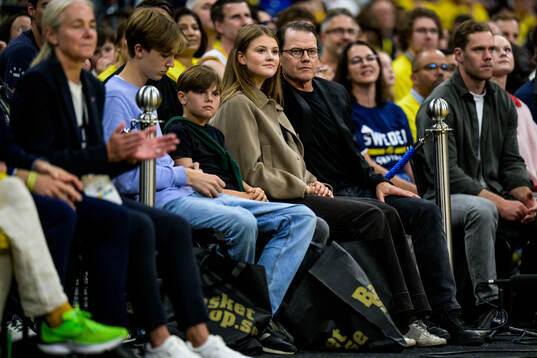 Prince Oscar of Sweden, princess Estelle of Sweden and