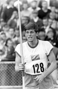 Åke Nilsson, Sverige blev trea i spjut på 77,84