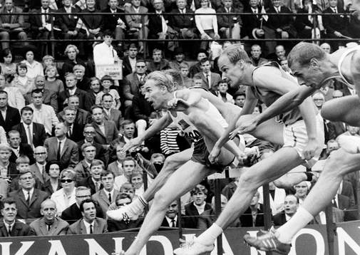Bo Forssander, Sverige vinner 110 m häck