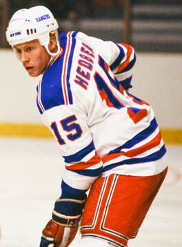 Anders Hedberg of New York Rangers